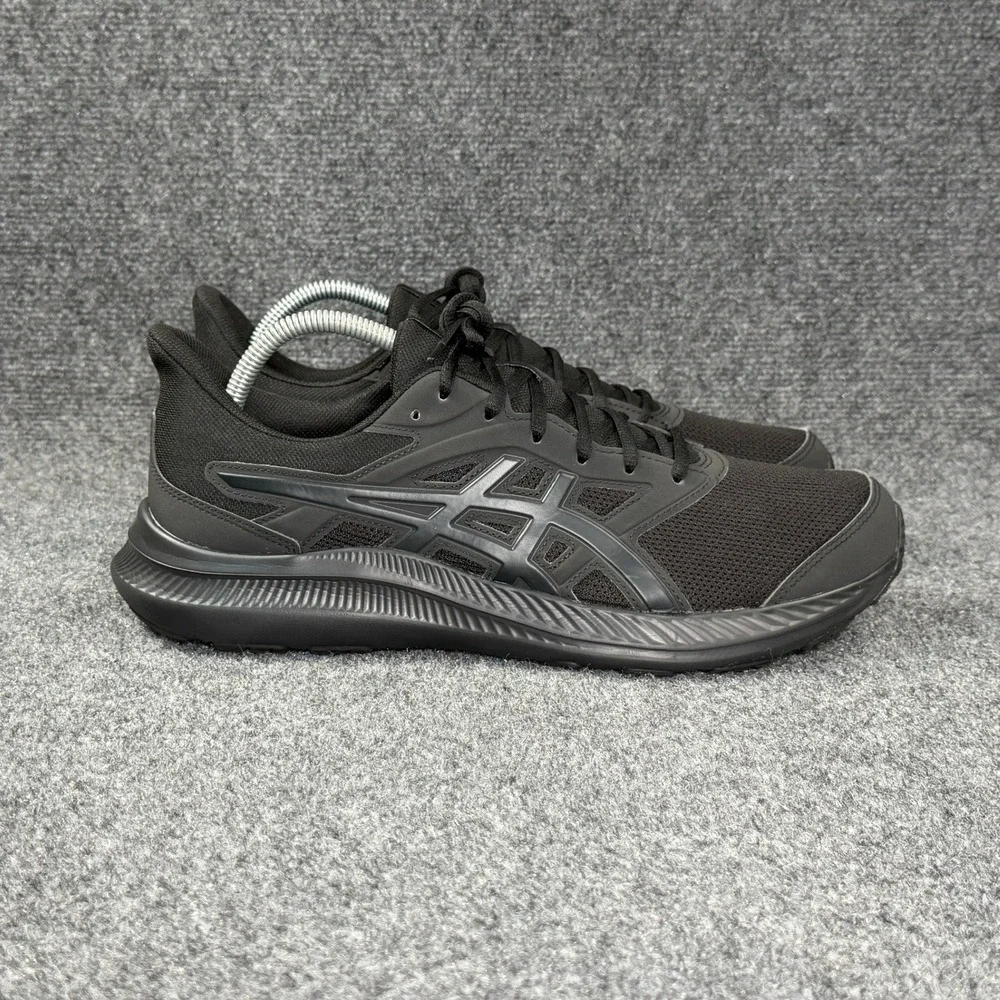 Asics Jolt 4 Running Shoes Men's 12 Triple‎ Black Athletic Run Training Sneakers